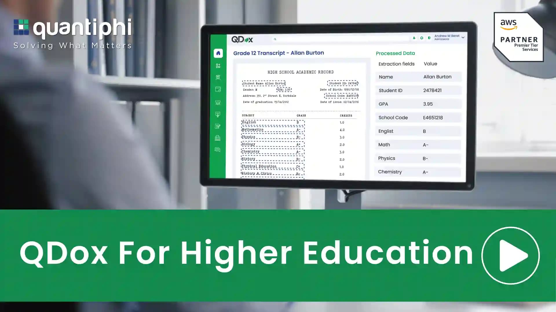 Reimagining Transcript Processing for Higher Ed with QDox