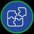 Pre-built solutions tailored to specific industries and business needs