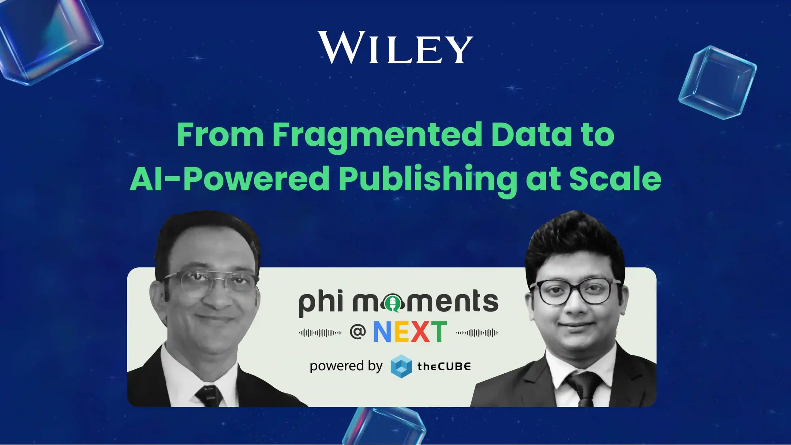 Mehul Trivedi, Group VP of Technology, Wiley