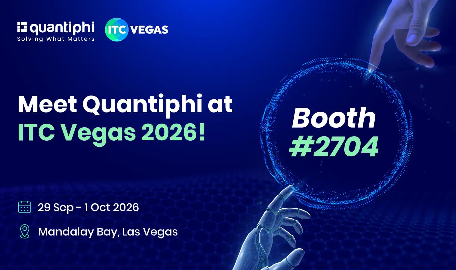 Meet Quantiphi at ITC Vegas 2026