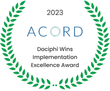 Dociphi wins Implementation Excellence Award Dociphi wins Implementation Excellence Award