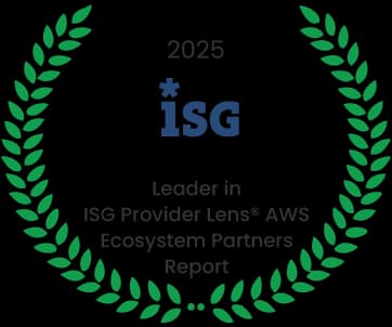 ISG Leader in ISG Provider Lens AWS Ecosystem Partners Report 2025