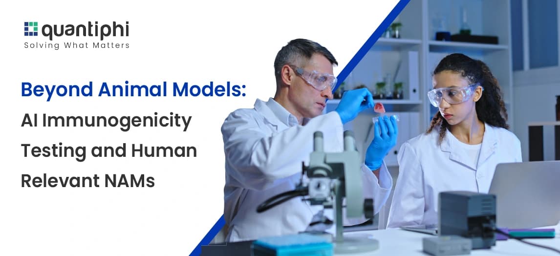 Beyond Animal Models: AI Immunogenicity Testing and Human-Relevant NAMs