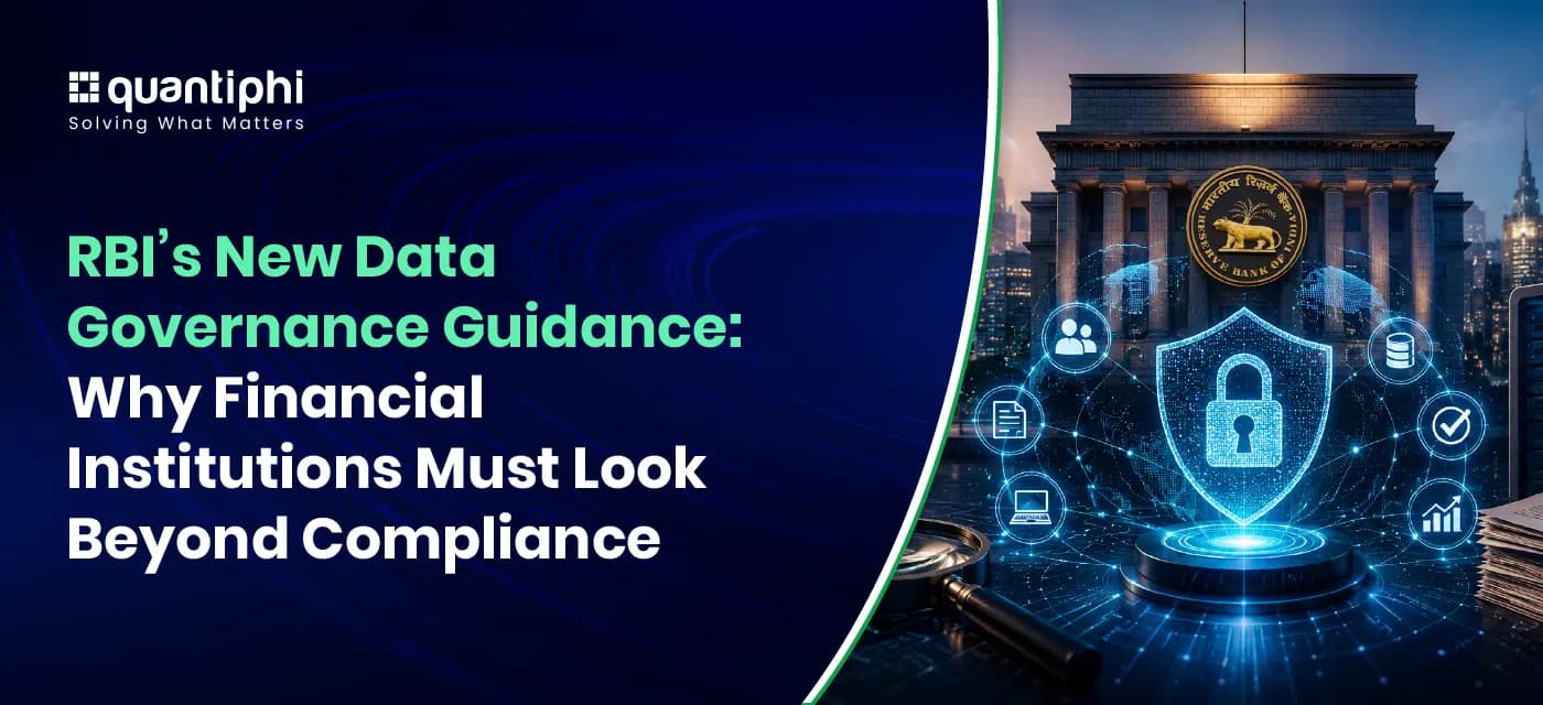 RBI’s New Data Governance Guidance: Why Financial Institutions Must Look Beyond Compliance